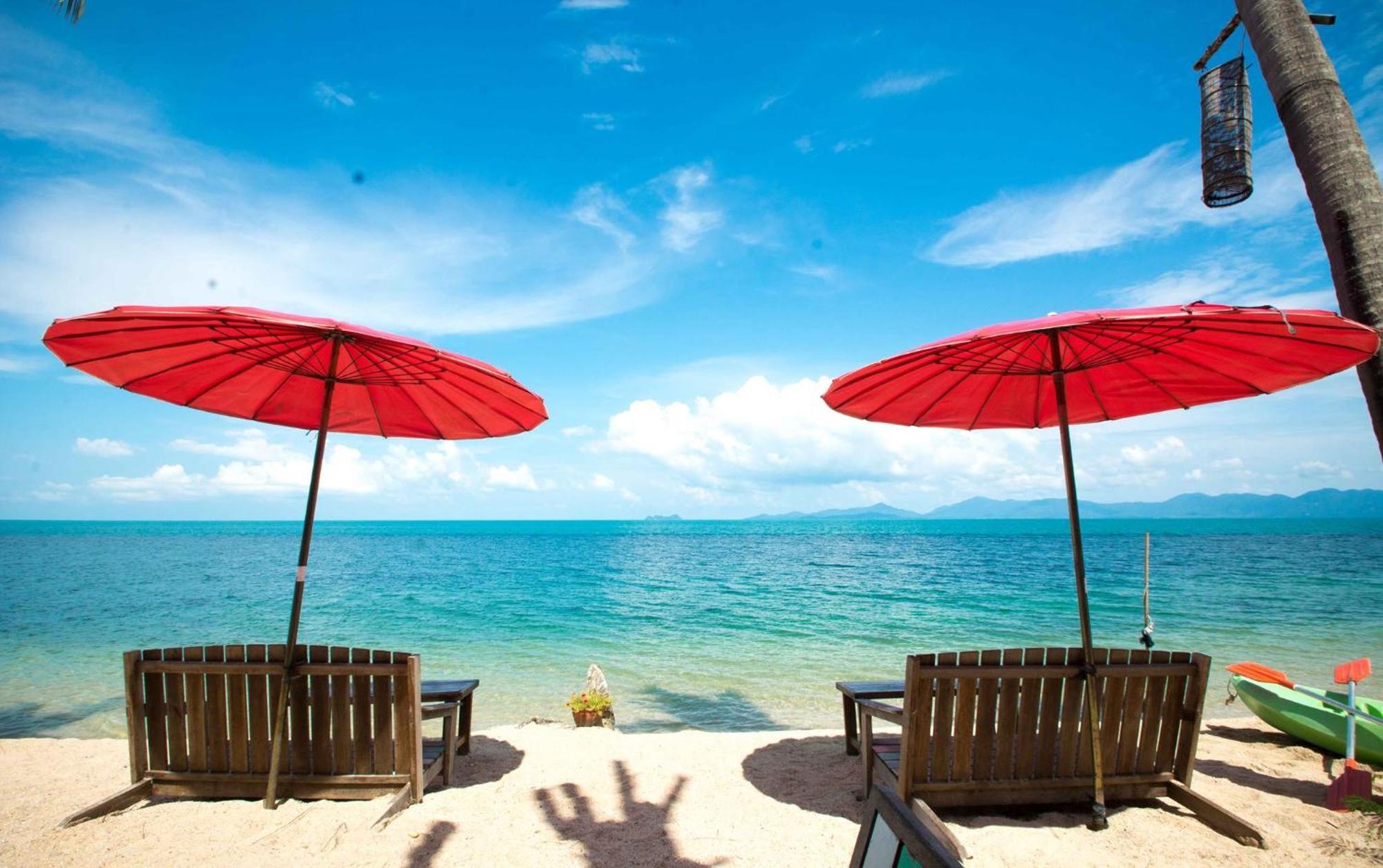 A Little Bungalows By Beach Amphoe Koksamui Buitenkant foto